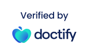 Verified by Doctify - white